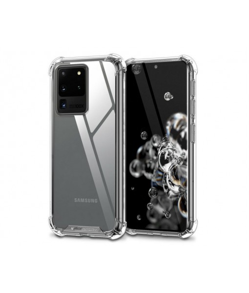 Husa Samsung Galaxy S20 Ultra, Premium Spate Goospery Armor Crystal, transparenta Cu Colturi Intarite